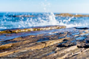 Water Against the Rocks